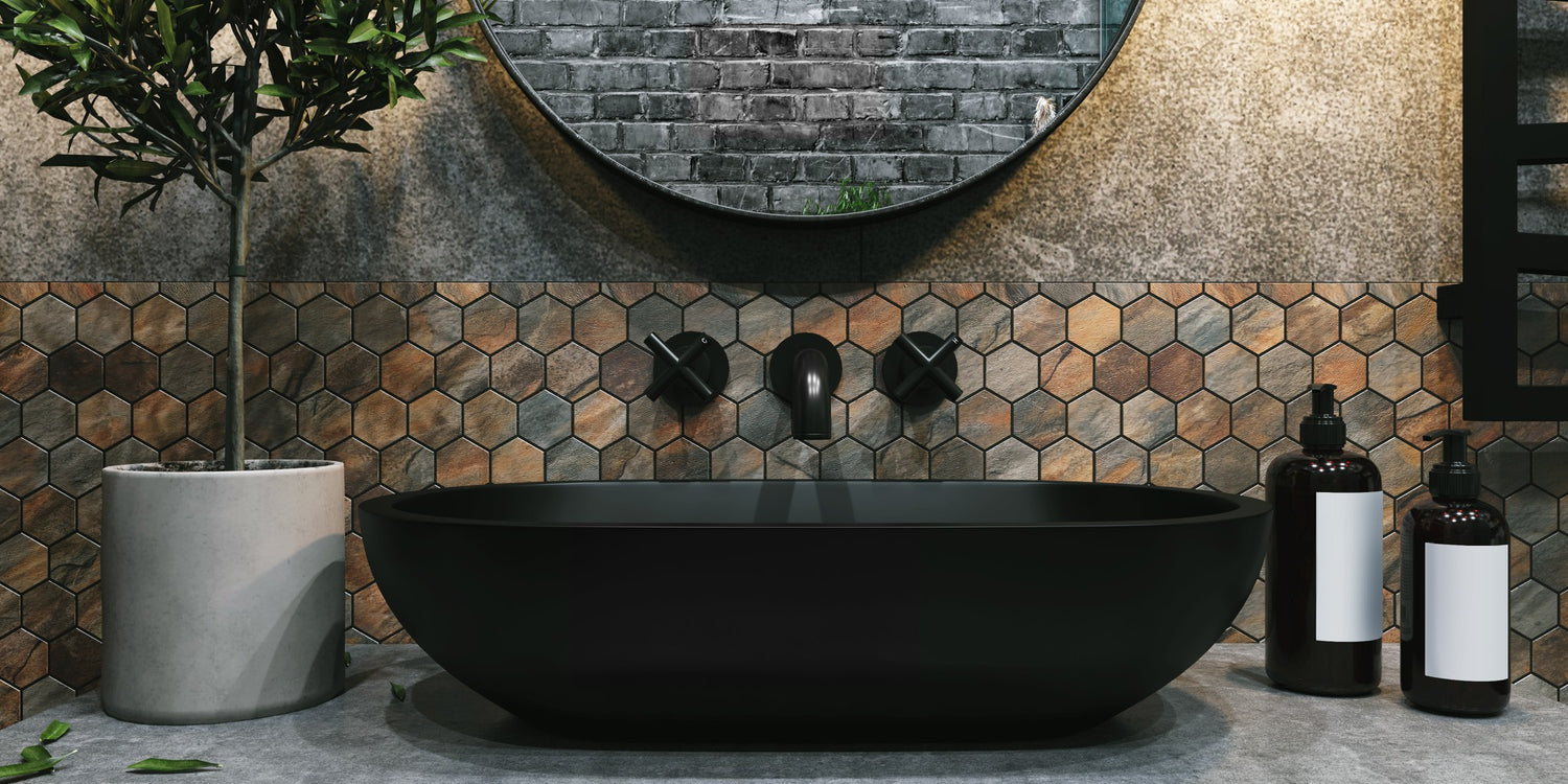 Mozaiki z płytek w łazience - nowoczesne rozwiązania