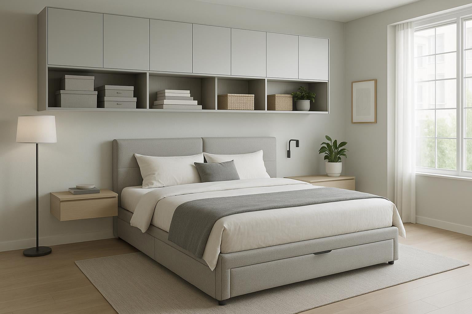 Innowacyjne rozwiązania do organizacji przestrzeni w sypialni