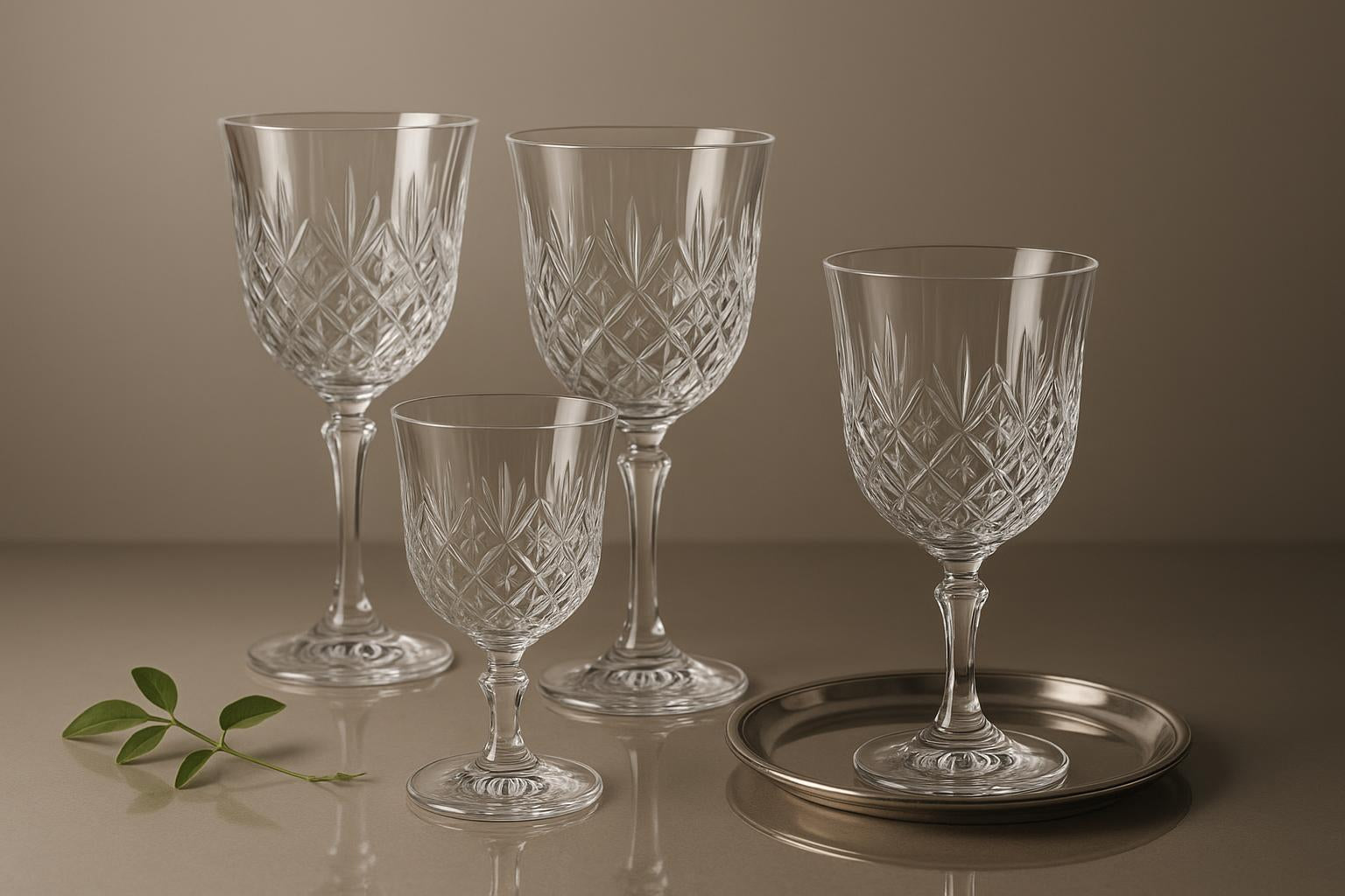 Kieliszki do wina kryształowe ręcznie szlifowane: dlaczego warto je mieć