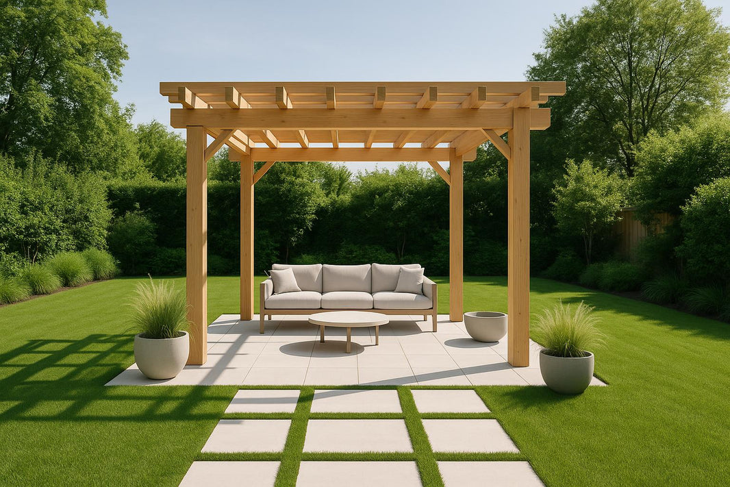Pergola ogrodowa drewniana: klasyka w nowoczesnym ogrodzie