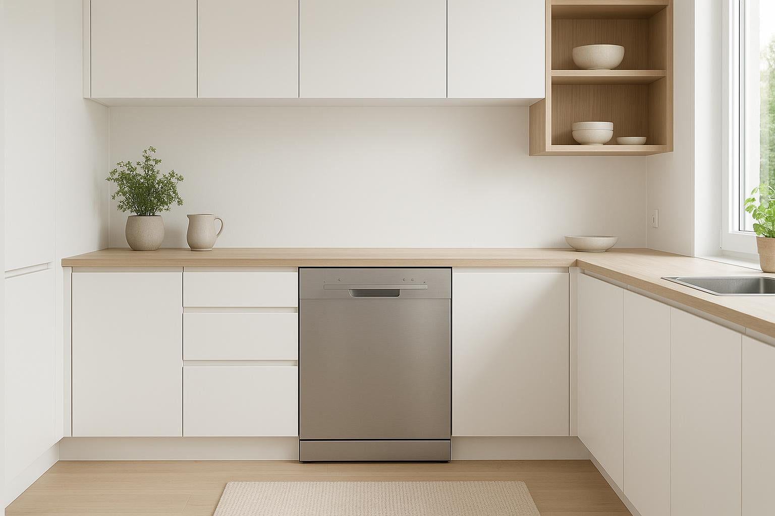 Wolna przestrzeń nad zmywarką: Standard czy błąd 