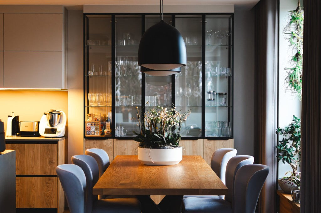 Projekt wnętrza salonu zrealizowanego przez projektantów wnętrz w Warszawie
