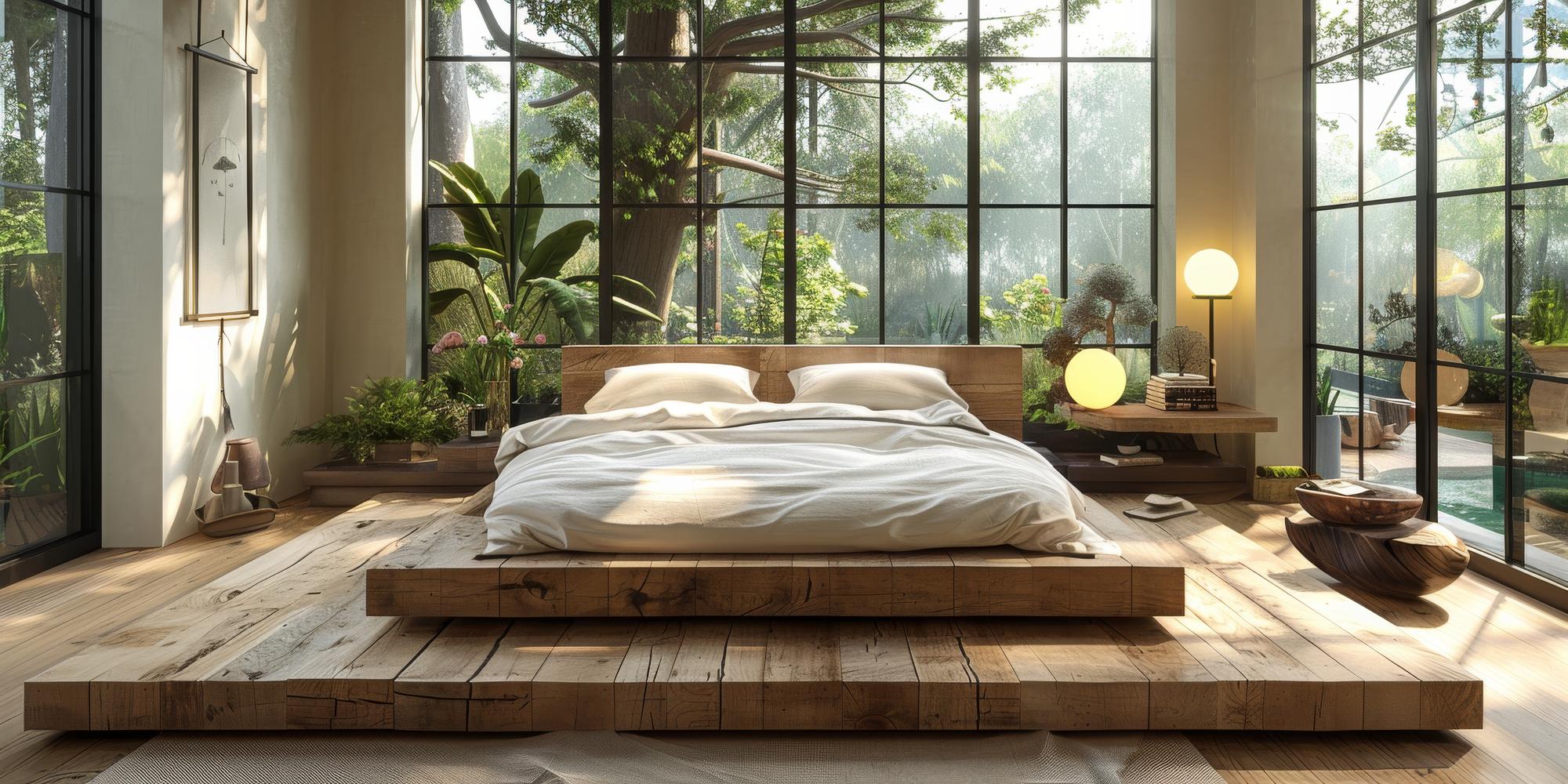 2. Łóżka drewniane z litego drewna - dlaczego warto?