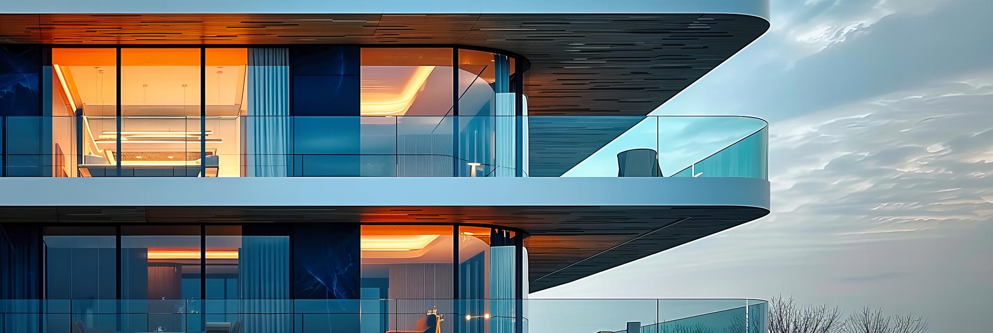Architektura z metalu i szkła - nowoczesność w designie