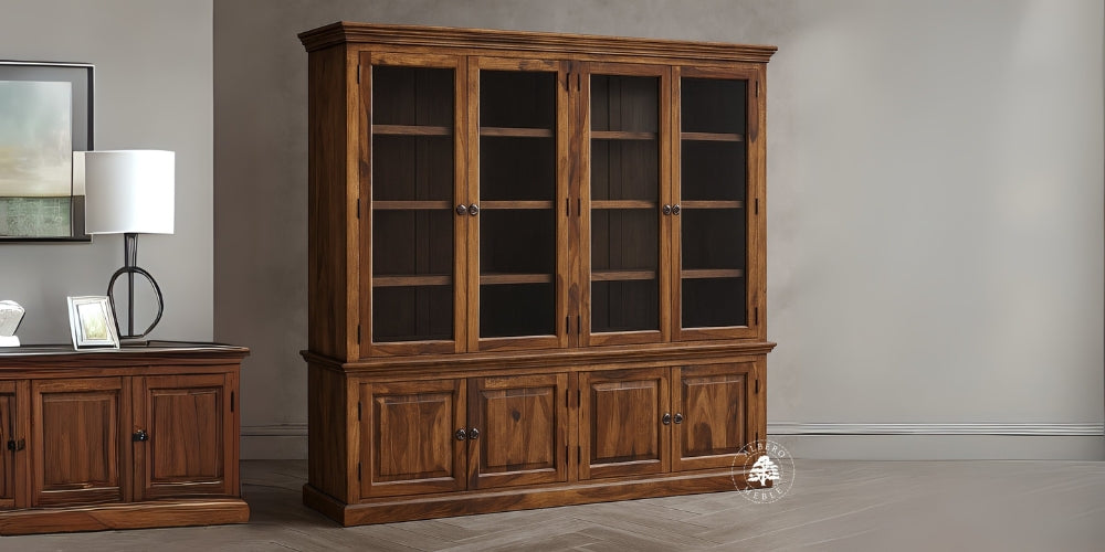Biblioteki_drewniane_na_wymiar_z_egzotycznego_drewna_3