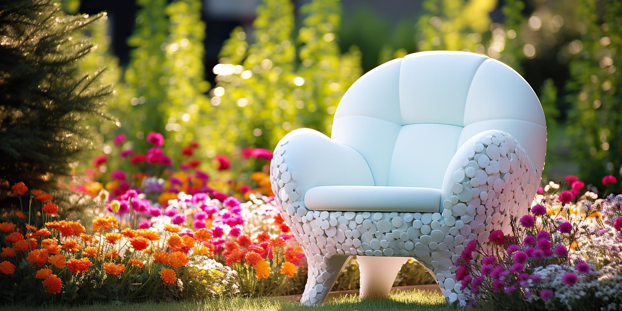 Dekoracje ogrodowe w stylu glamour - elegancja na zewnątrz