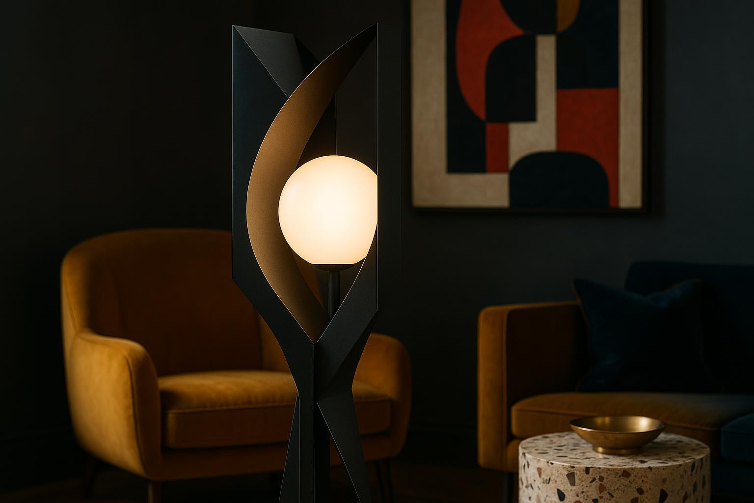 Designerskie lampy podłogowe: połączenie sztuki i funkcji