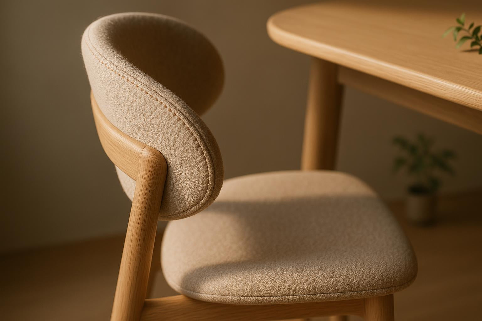 Dopasuj krzesła do stołu: ergonomia i styl