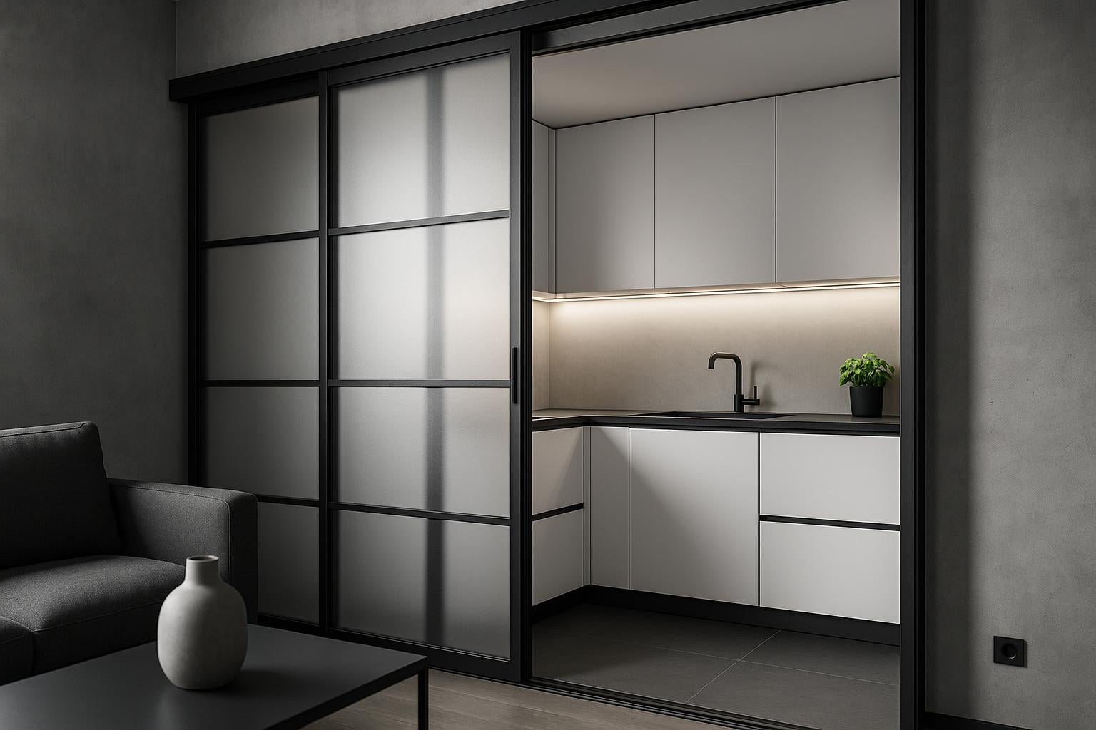 Innowacyjne projektowanie wnętrz typu studio z podziałem na strefy