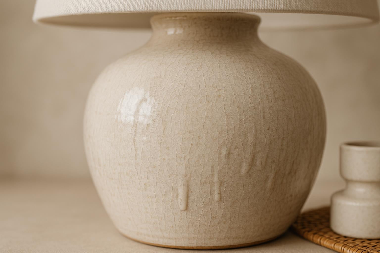 Lampa stołowa ceramiczna duża jak dbać o ten unikatowy element 
