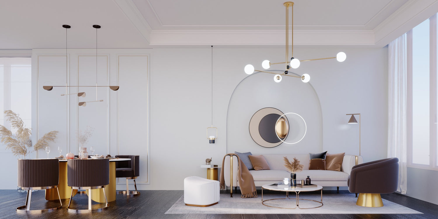 Nowoczesne lampy sufitowe – klucz do stylowego wnętrza