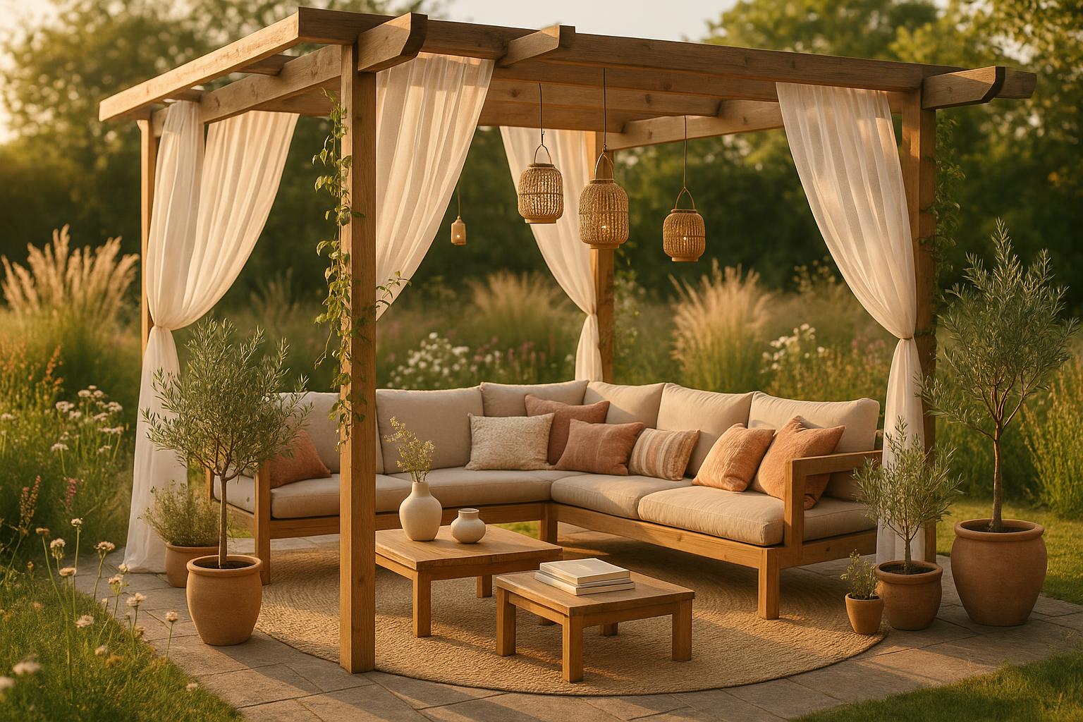 Pergola ogrodowa drewniana: inspiracje i aranżacje