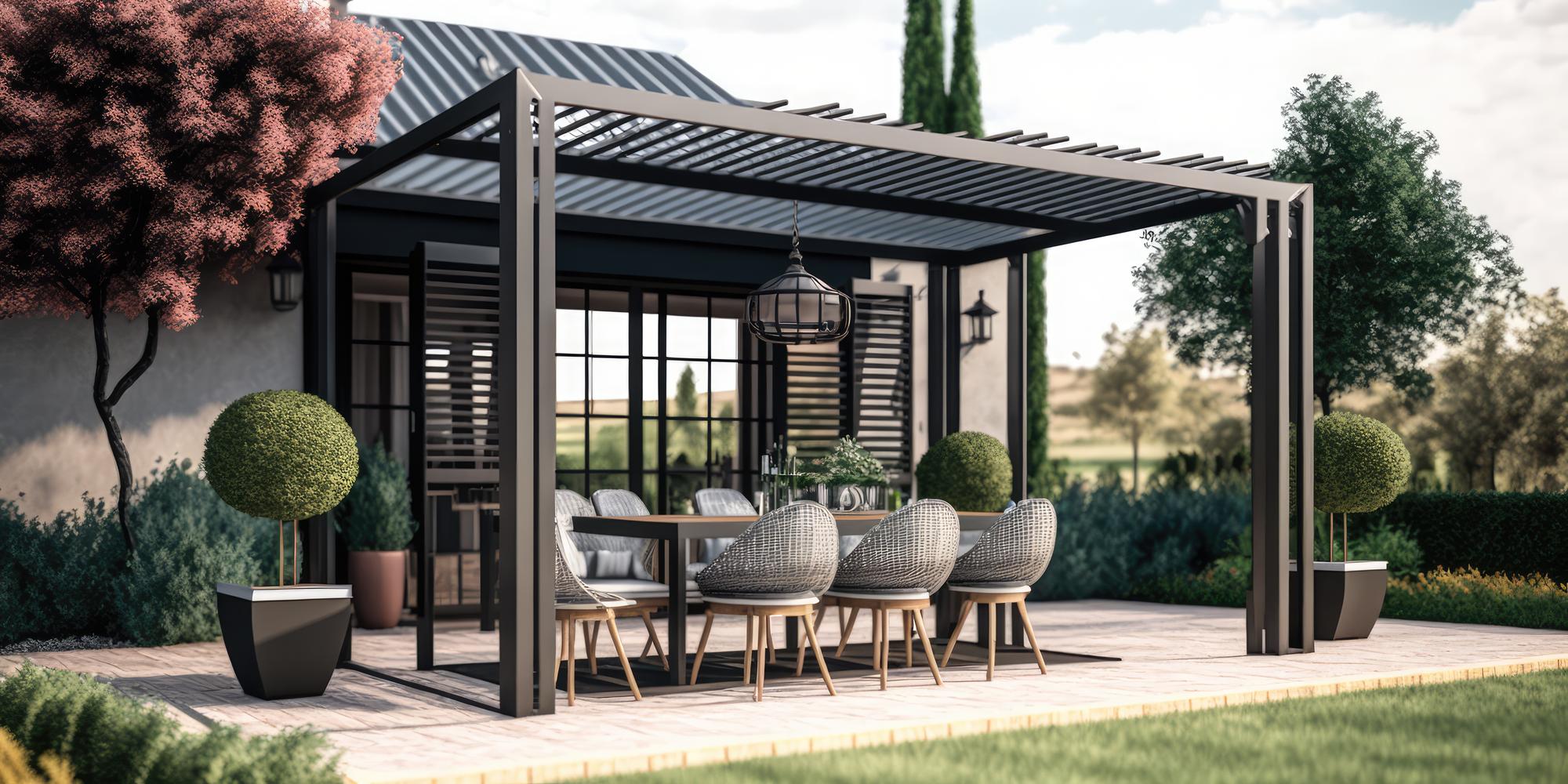 Pergola tarasowa - elegancja i komfort w Twoim ogrodzie