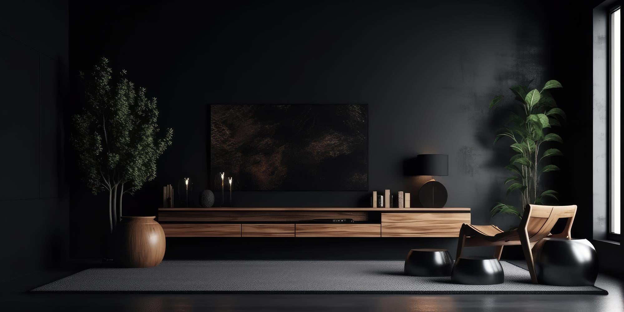 Półka pod TV wisząca - minimalistyczny chic w Twoim salonie