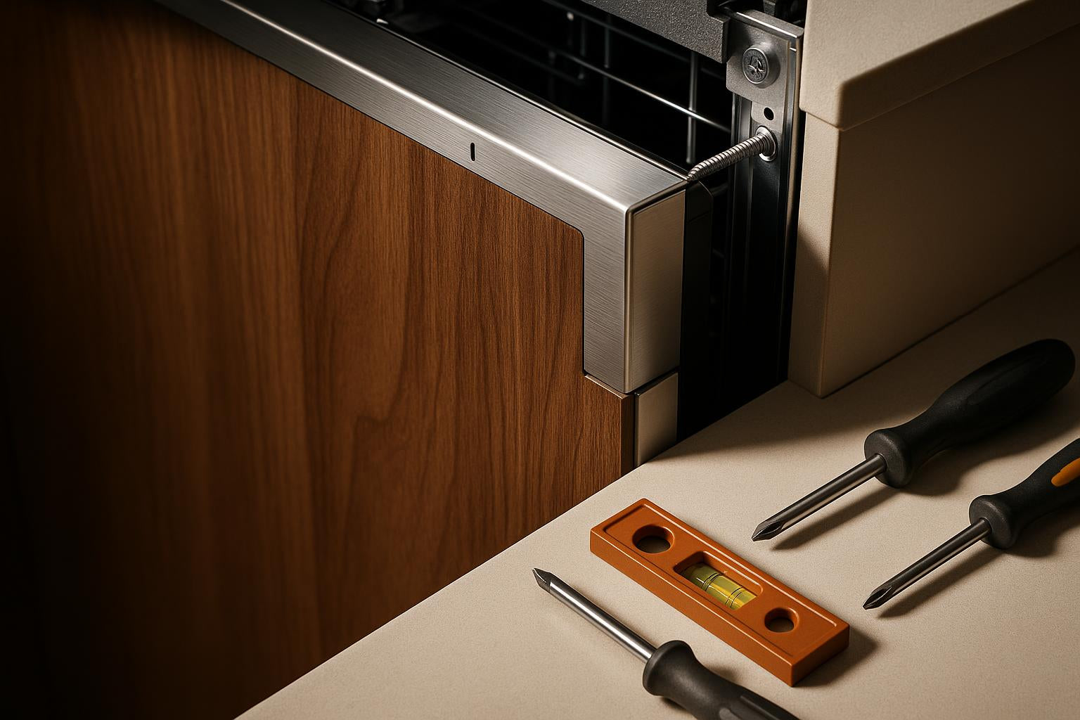 Precyzyjny montaż zmywarki: Klucz do idealnej integracji