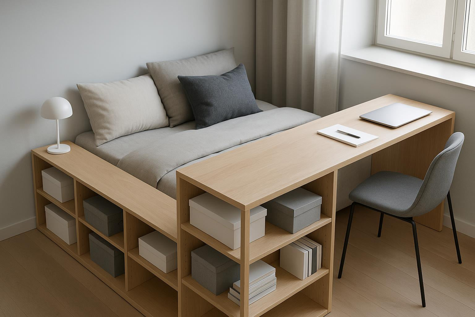 Projektowanie wnętrz typu studio z podziałem na strefy: praktyczne rozwiązania