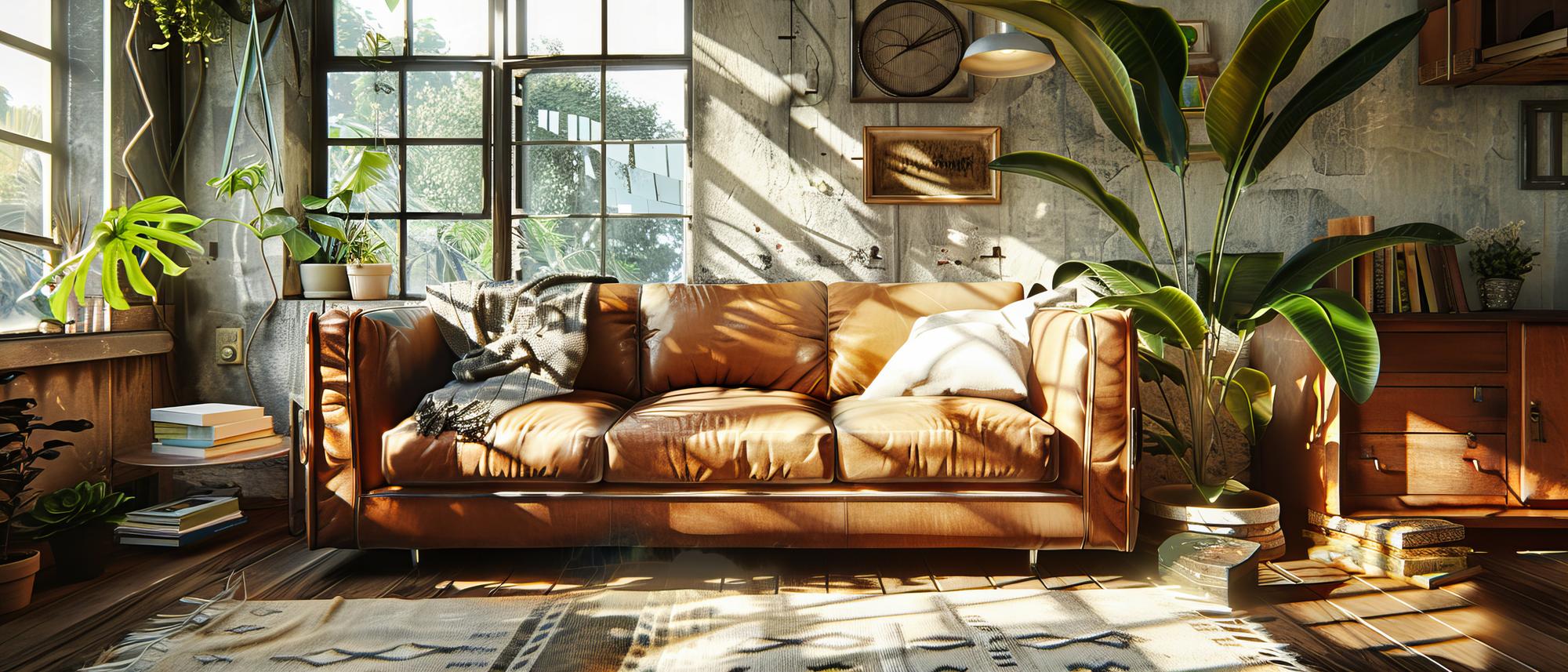 Sofy w stylu PRL - retro design w nowoczesnych wnętrzach