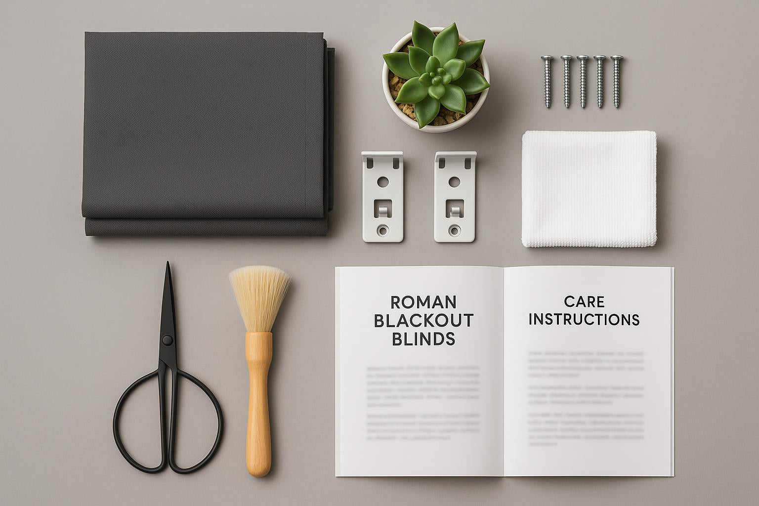 Sposoby montażu i pielęgnacji rolet rzymskich