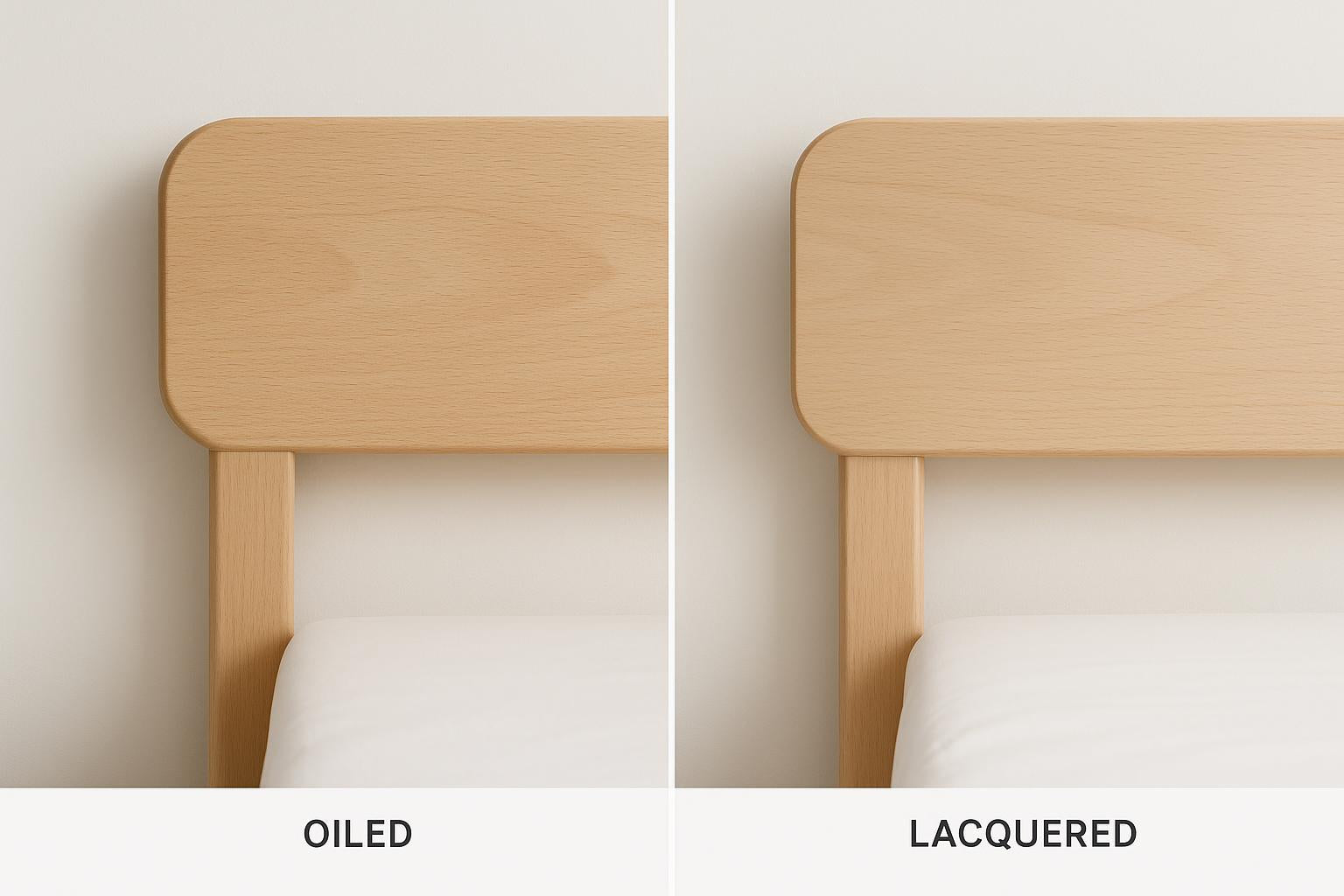 Wykończenie drewna: Łóżko olejowane czy lakierowane Zalety i wady