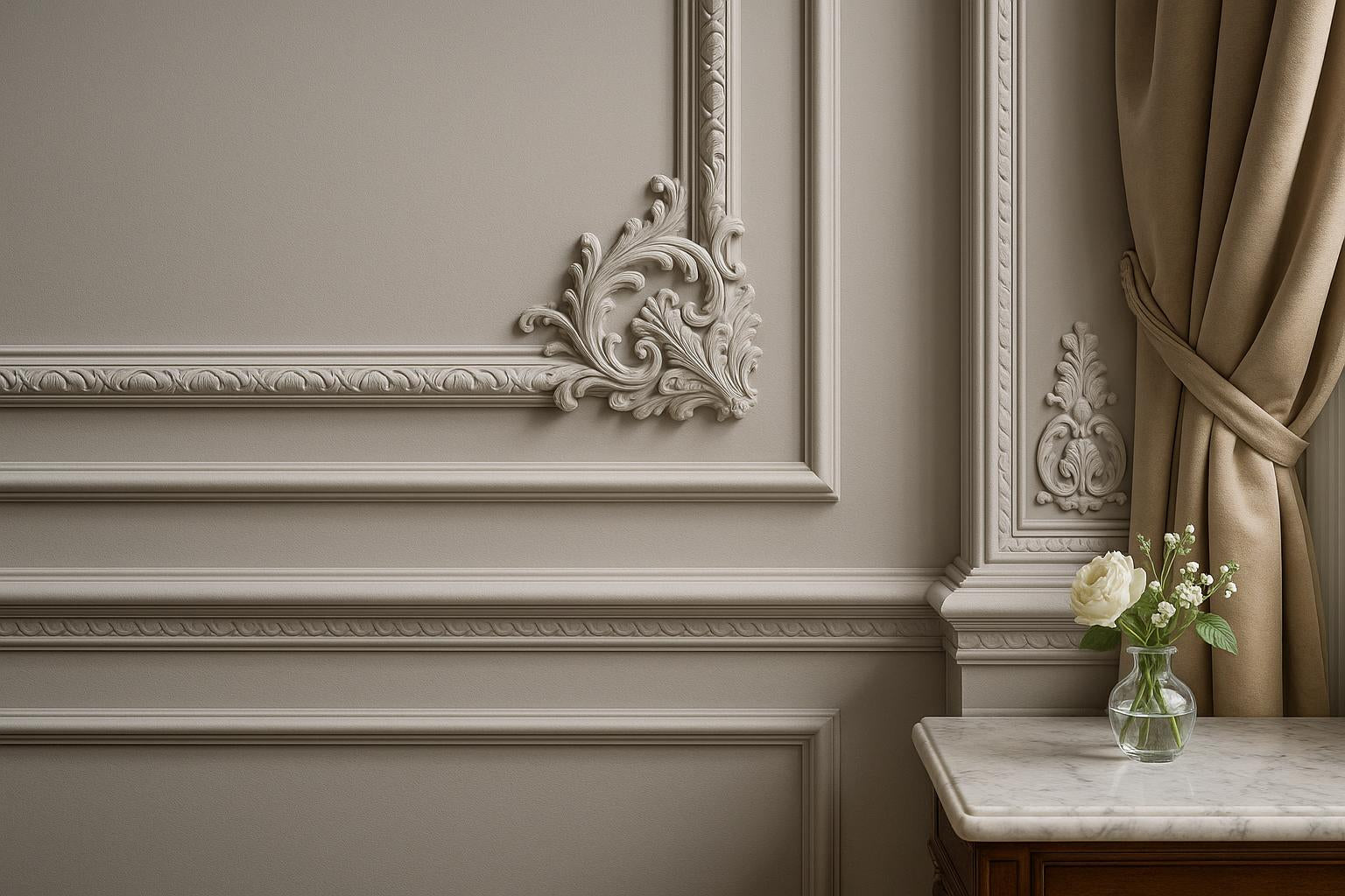 Zalety użycia listwy dekoracyjnej na ścianach