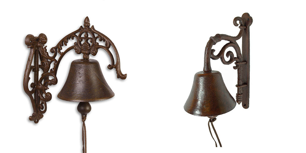 Żeliwne dzwonki dekoracyjne do ogrodu fot 1
